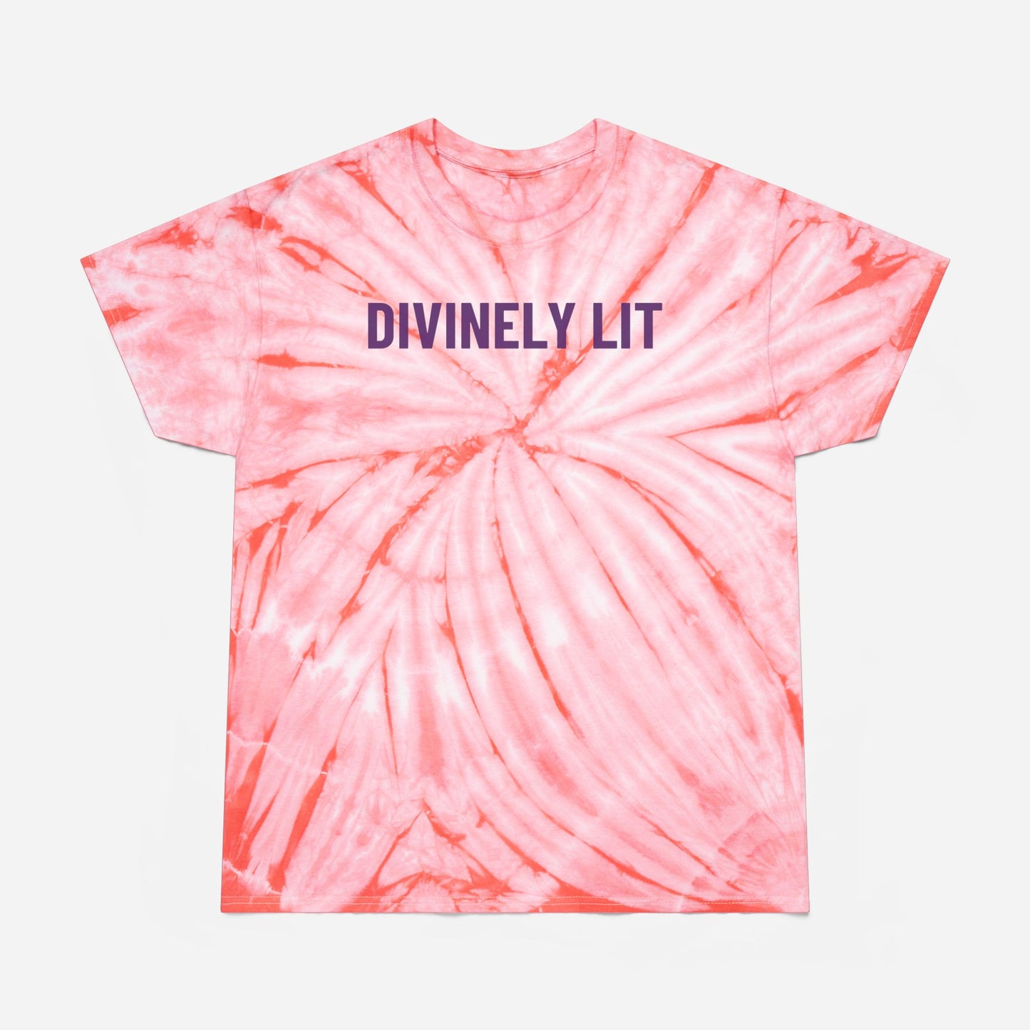 Divinely Lit Tie-Dye Tee – Conscious Spiritual Apparel