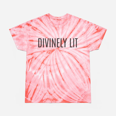 Divinely Lit Tie-Dye Tee