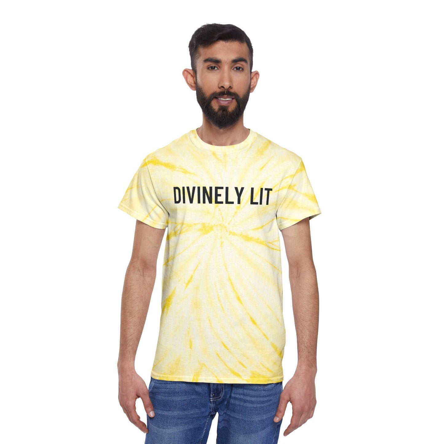 Divinely Lit Tie-Dye Tee – Conscious Spiritual Apparel