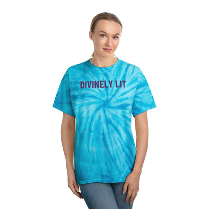 Divinely Lit Tie-Dye Tee – Conscious Spiritual Apparel