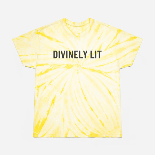 Divinely Lit Tie-Dye Tee – Conscious Spiritual Apparel