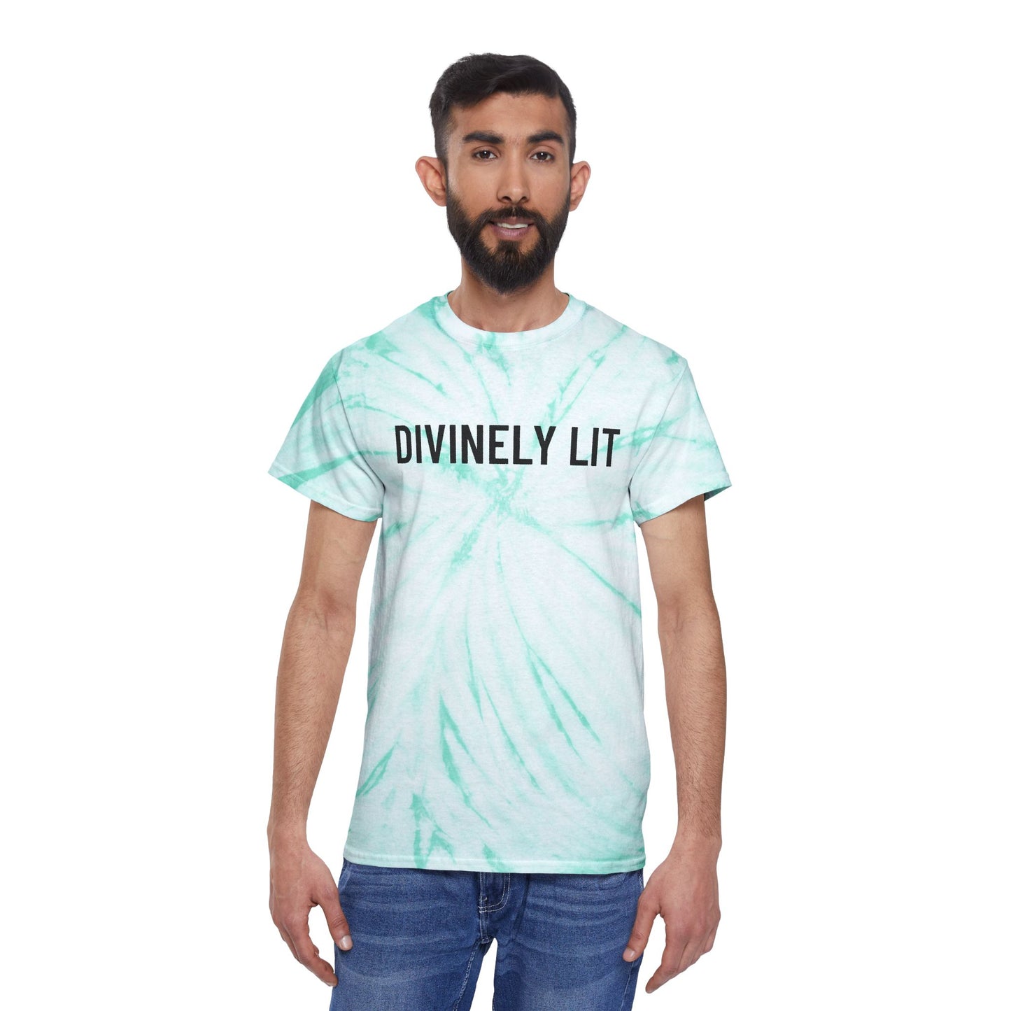 Divinely Lit Tie-Dye Tee – Conscious Spiritual Apparel
