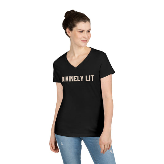 Living Koko Ladies' V-Neck Tee