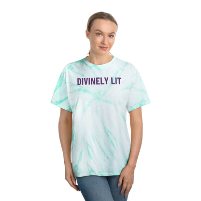 Divinely Lit Tie-Dye Tee – Conscious Spiritual Apparel