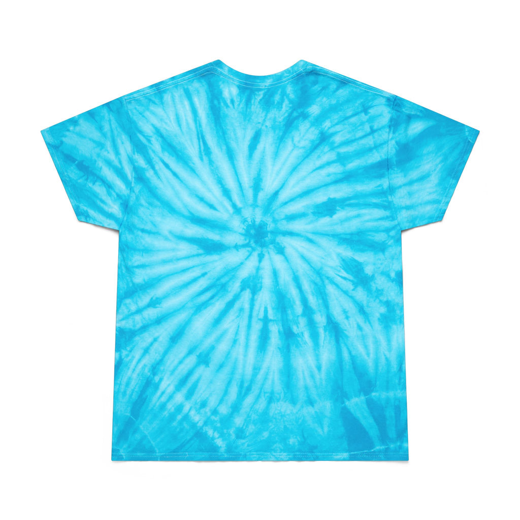 Divinely Lit Tie-Dye Tee, Summer Vibes, Festival Wear, Casual Streetwear, Gift for Her, Bright Summer Top