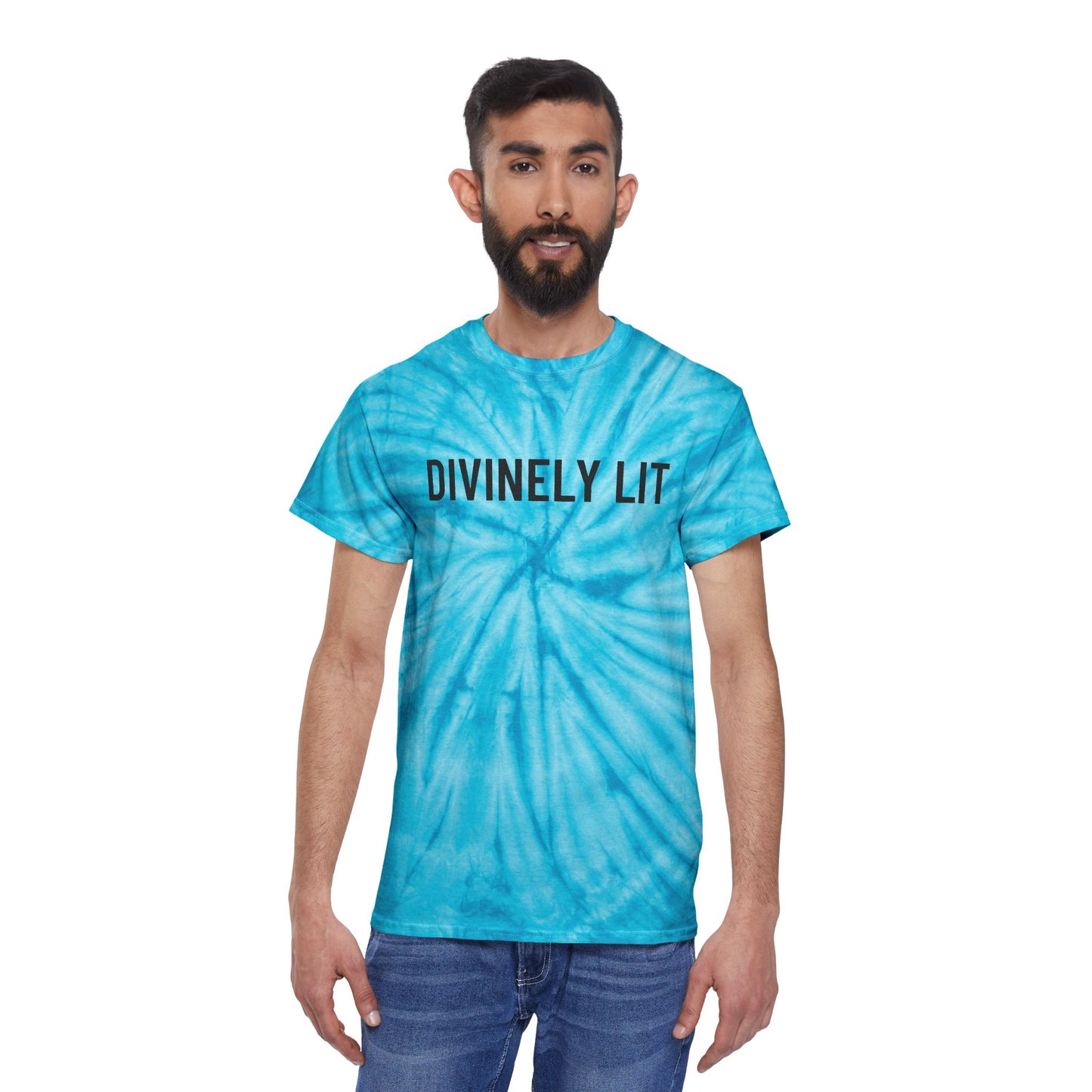 Divinely Lit Tie-Dye Tee – Conscious Spiritual Apparel