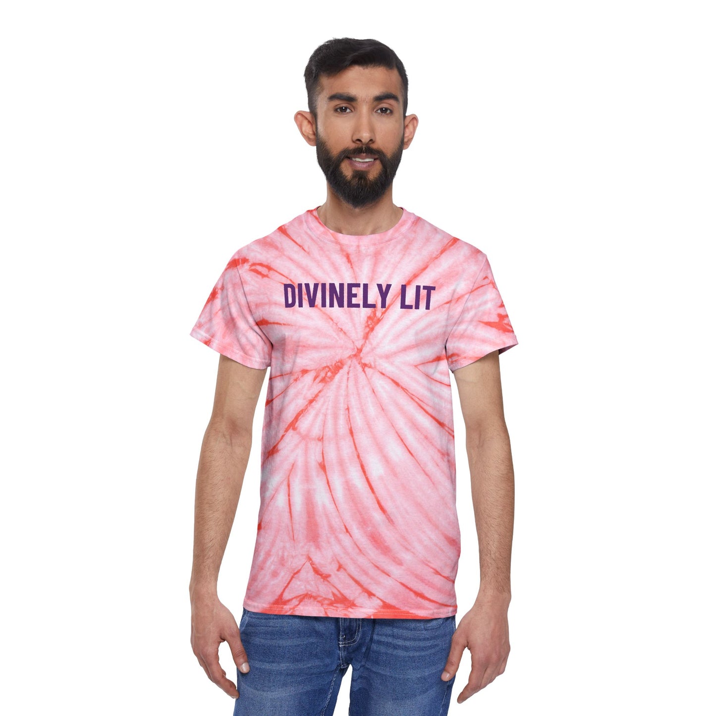 Divinely Lit Tie-Dye Tee – Conscious Spiritual Apparel