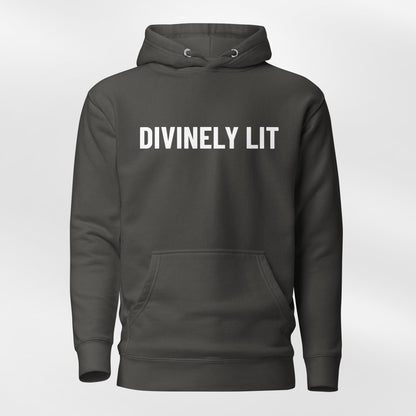 Divinely Lit Signature Hoodie - Vintage Black