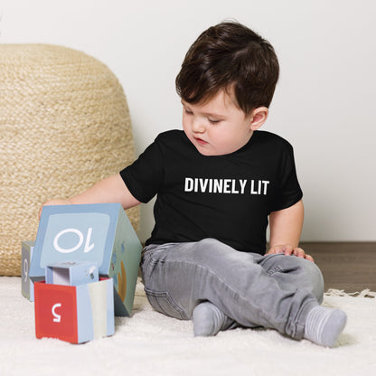 Divinely Lit Kids’ Short Sleeve Tee – Mindful & Comfortable Wear