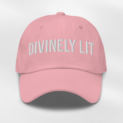 Divinely Lit Embroidered Cotton Cap – Everyday Spiritual Style