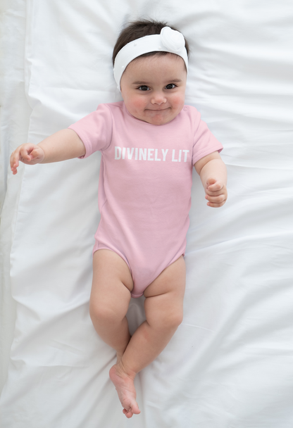 Divinely Lit Baby Bodysuit – Conscious Infant Wear