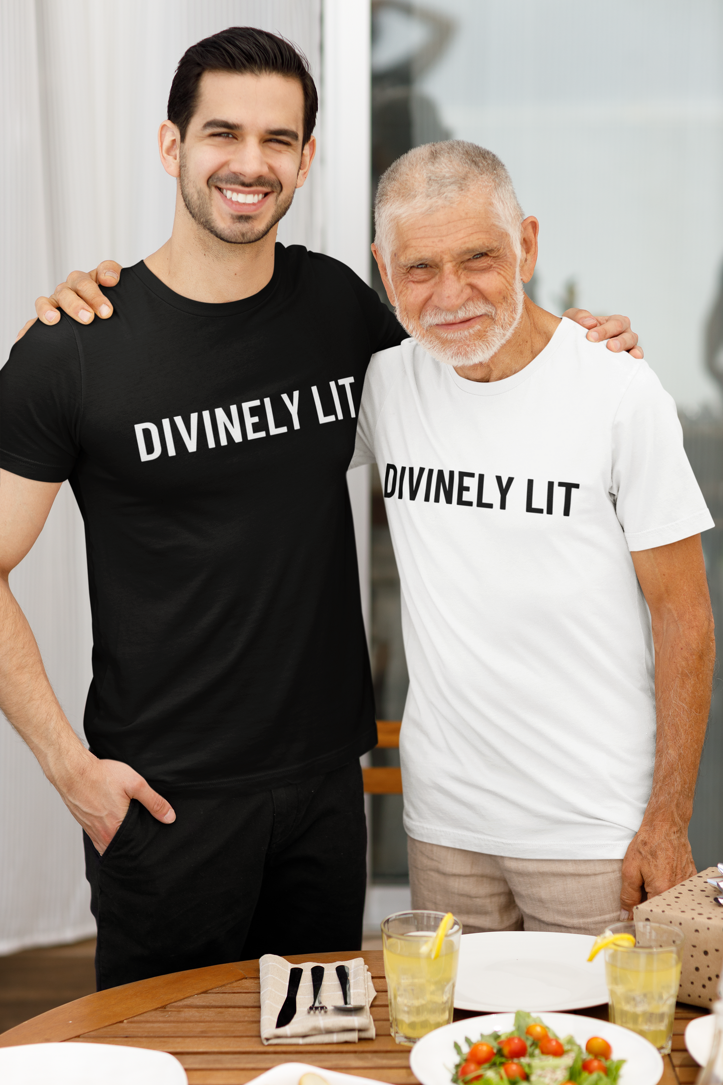 Divinely Lit Adult T - Wearable Affirmations