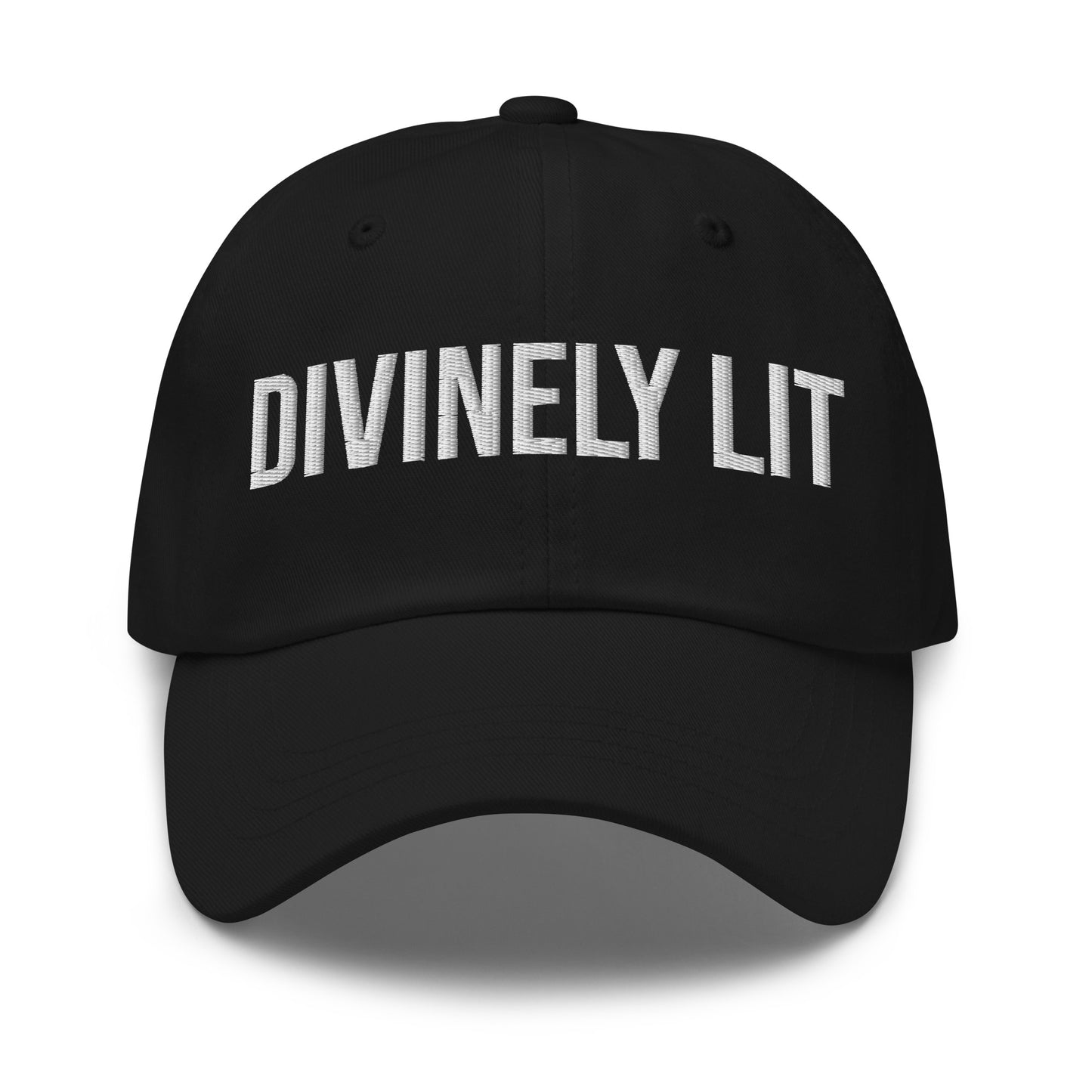 Divinely Lit Embroidered Cotton Cap – Everyday Spiritual Style