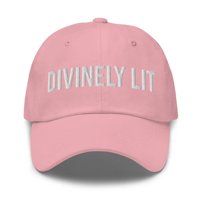 Divinely Lit Embroidered Cotton Cap – Everyday Spiritual Style