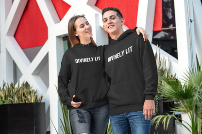 Divinely Lit Signature Hoodie - Vintage Black