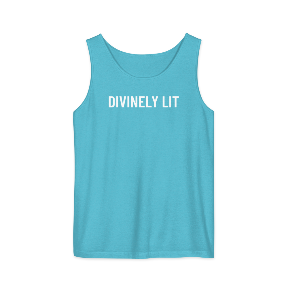 Divinely Lit Unisex Tank – Grounded Comfort, Everyday Wear